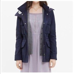 Madewell | Navy Blue Rain Jacket